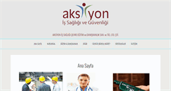 Desktop Screenshot of aksiyonisg.com