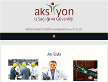 Tablet Screenshot of aksiyonisg.com